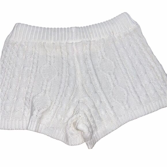 JASMINE Ginger sweater knit shorts size small - Picture 2 of 3